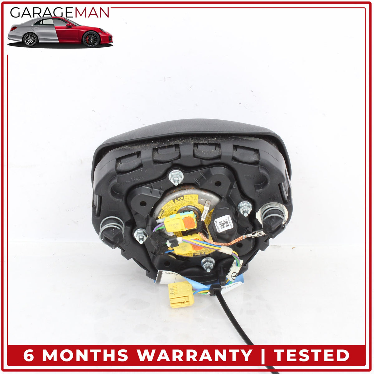2012-2017 Mercedes W204 C250 Steering Wheel Airbag Air Bag Black 1728602902 OEM