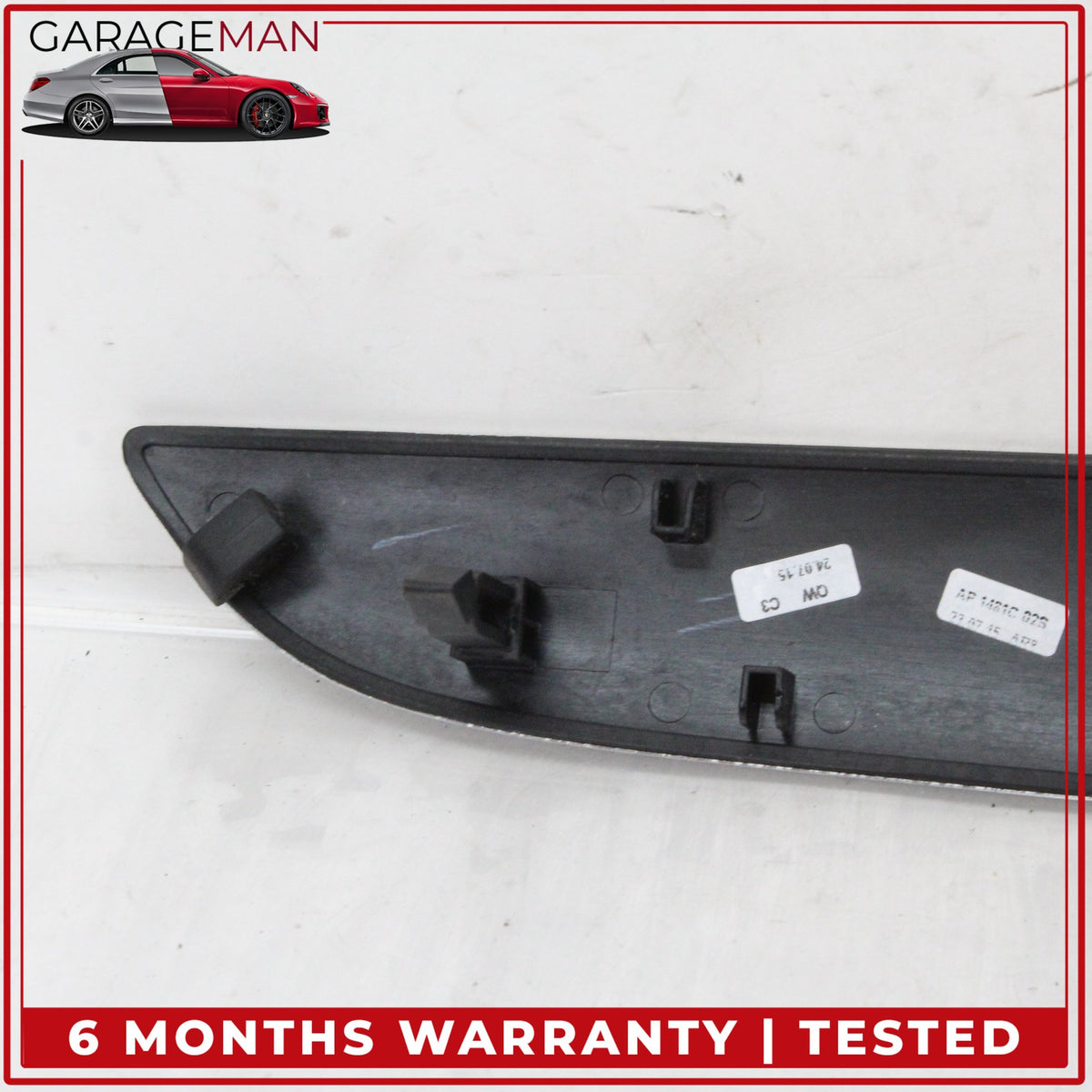 2009-2016 Audi A4 S4 Front Dashboard Trim Cover Scale Aluminum 8K1853190 OEM