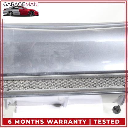 2015-2018 Mercedes W205 C300 Sedan Sport Rear Bumper Cover Assembly Gray OEM