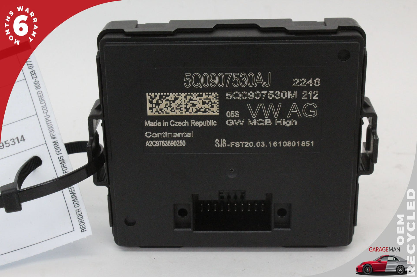 2015-2020 Audi A3 S3 Gateway Interface Control Module Unit 5Q0907530AJ OEM