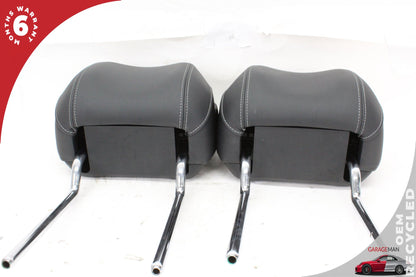 2022-2025 Audi Q4 E-Tron Front Left and Right Side Seat Headrest Set Black OEM