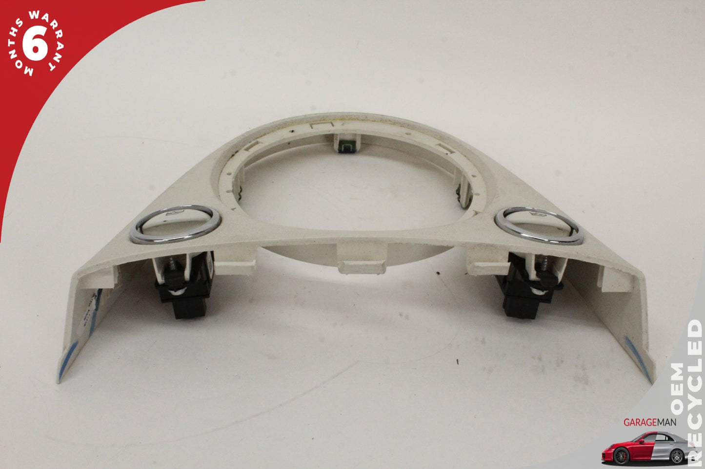 2012-2019 Fiat 500e Front Center Console Shifter Trim w/ Window Switch OEM