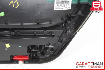 2014-2016 Porsche Cayman 981 Front Left Side Door Trim Panel 991555541 OEM