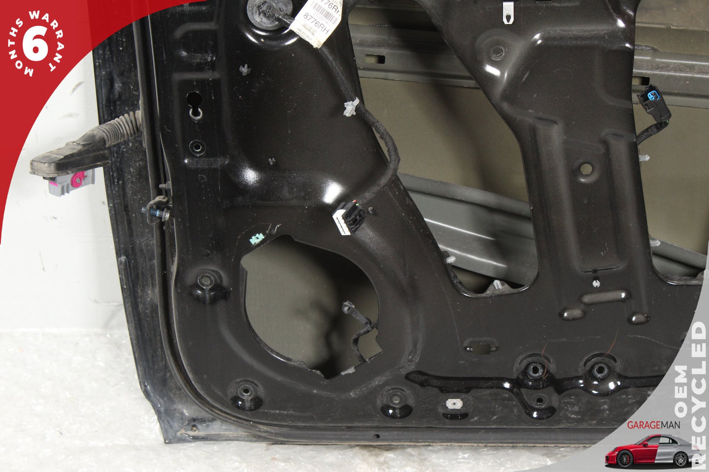 2014-2019 Chevrolet Silverado 1500 Rear Right Side Door Shell Panel Black OEM