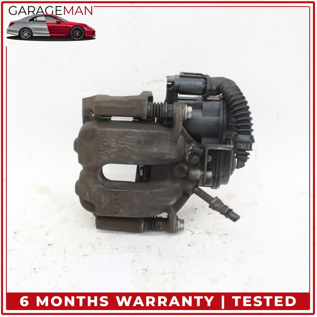 2011-2019 BMW 550i Rear Left and Right Side Brake Caliper Set w/ Actuator OEM