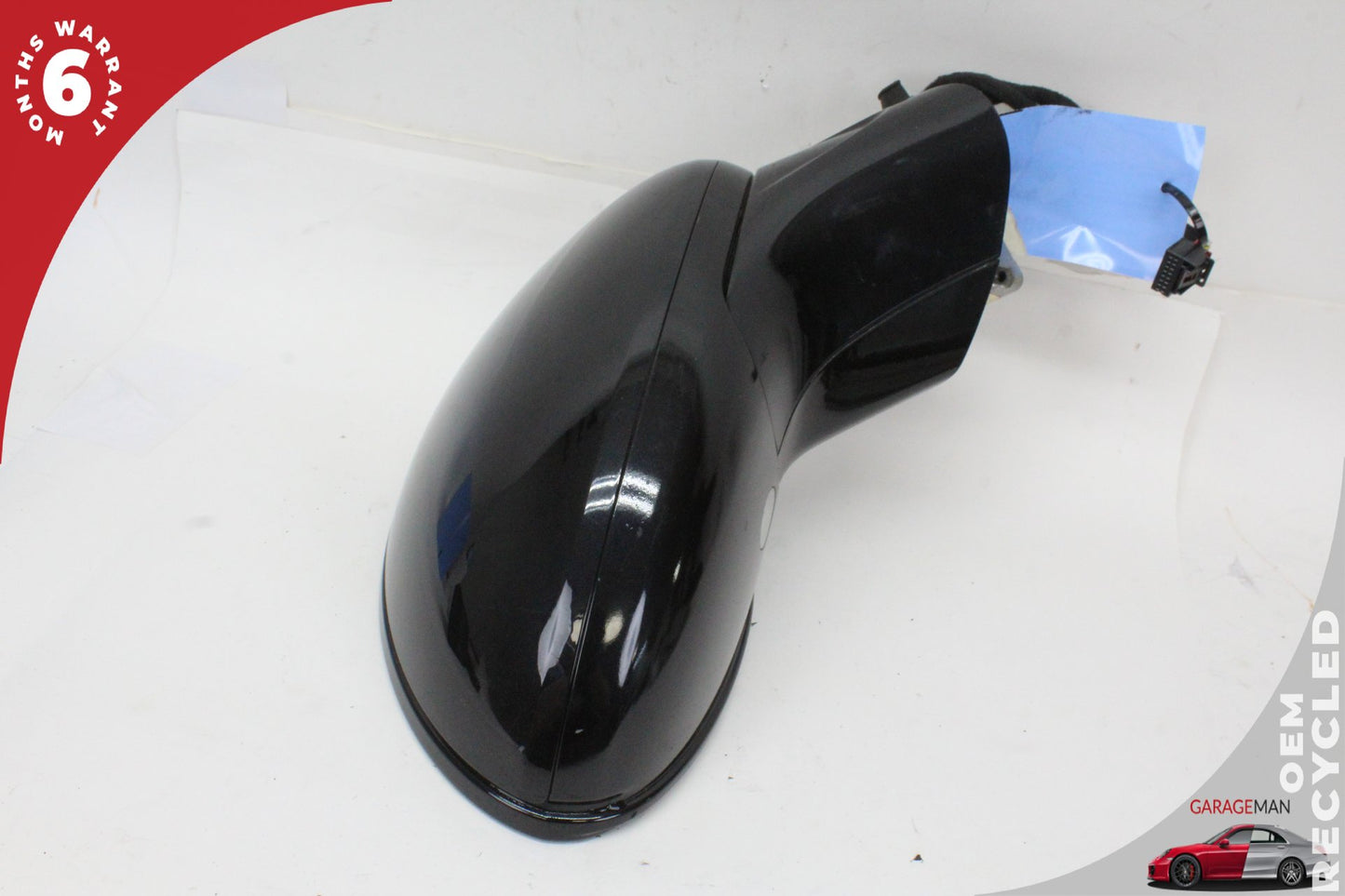 2011-2014 Porsche Cayenne 958 Front Right Side Door Rear View Mirror Black OEM