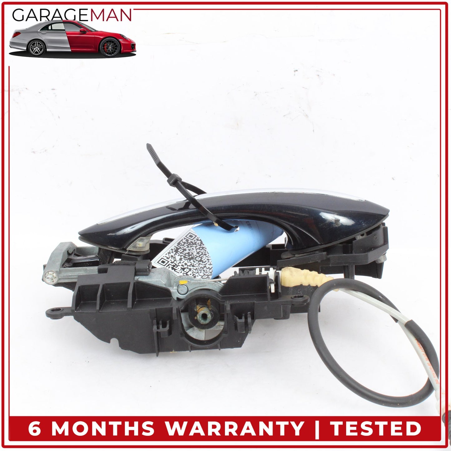 2012-2019 BMW 650i Rear Left Driver Side Exterior Door Handle Black 7249981 OEM