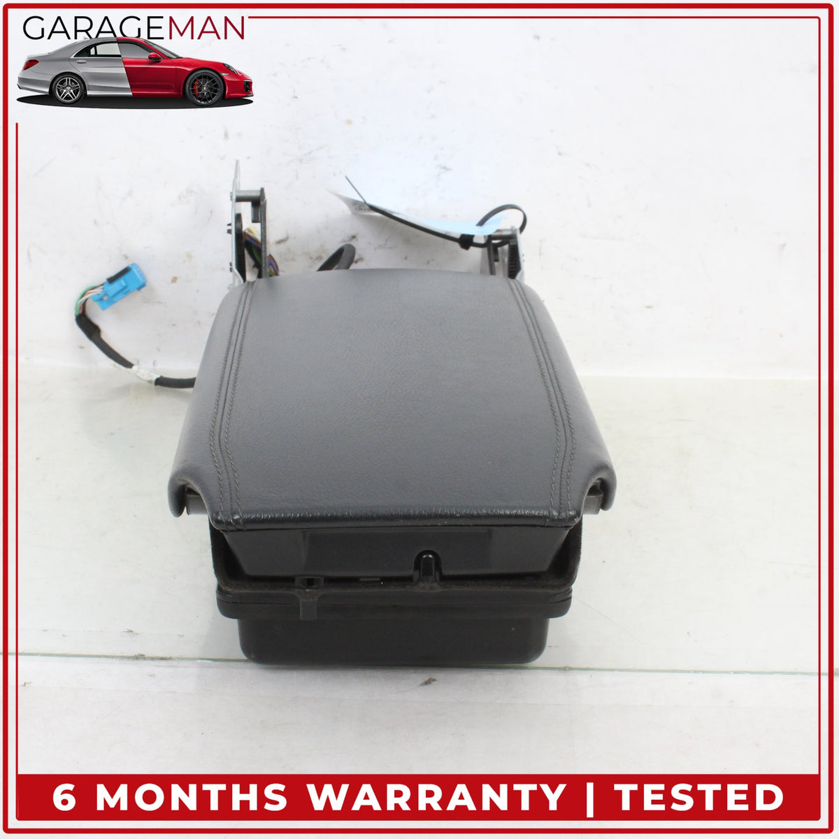 2000-2006 Mercedes W215 CL500 Front Center Console Armrest Lid Cover Black OEM