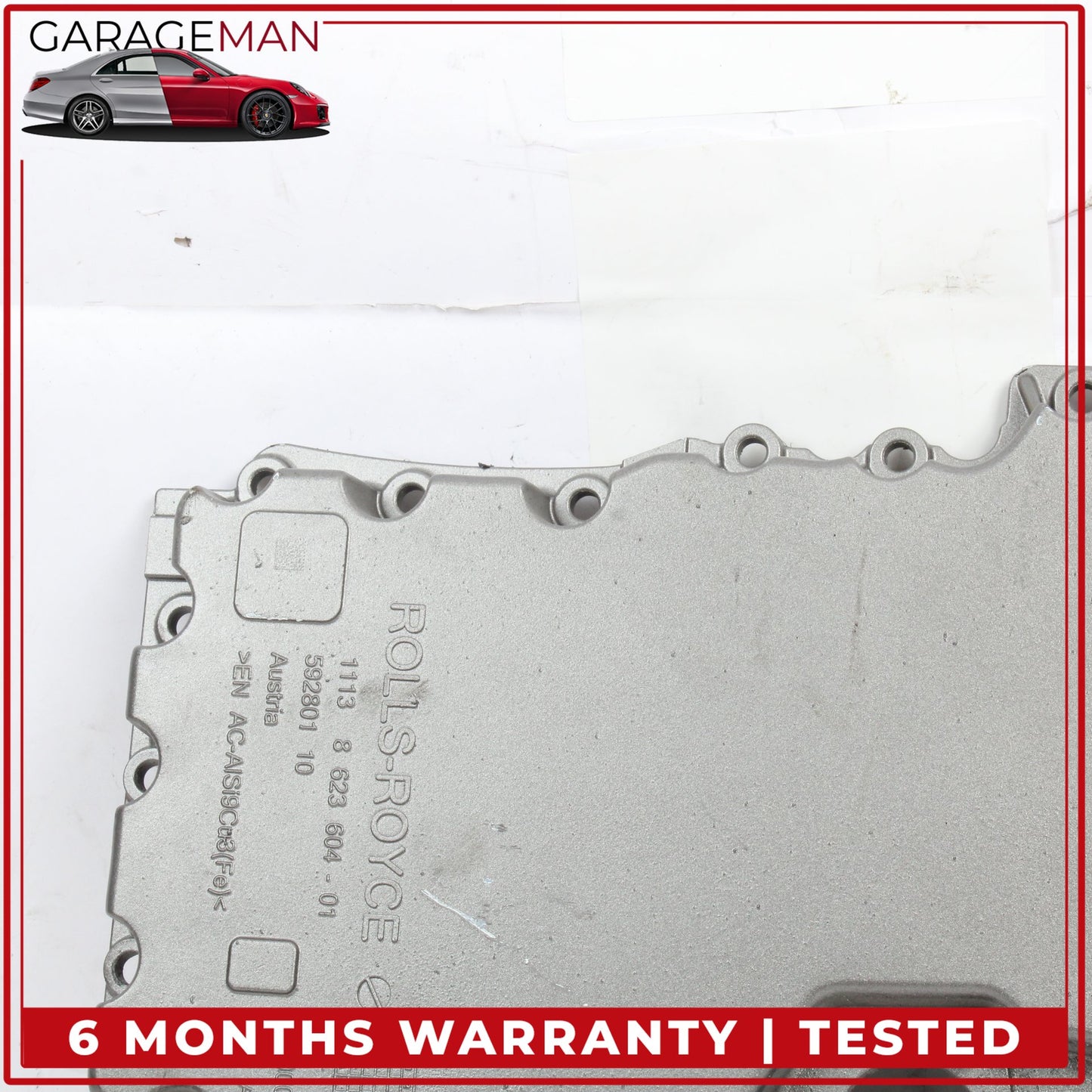 2019-2024 Rolls-Royce Cullinan RR31 6.7L V12 Engine Motor Oil Pan 11138623604-01