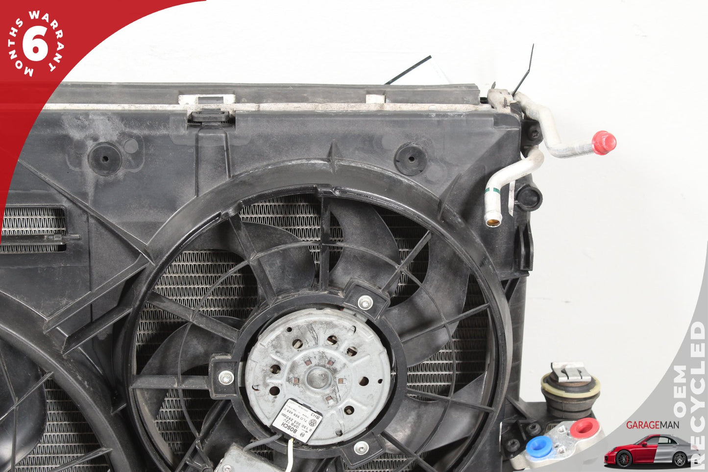 2007-2015 Audi Q7 Engine Cooling Radiator AC A/C Condenser Assy 7L0959455C OEM
