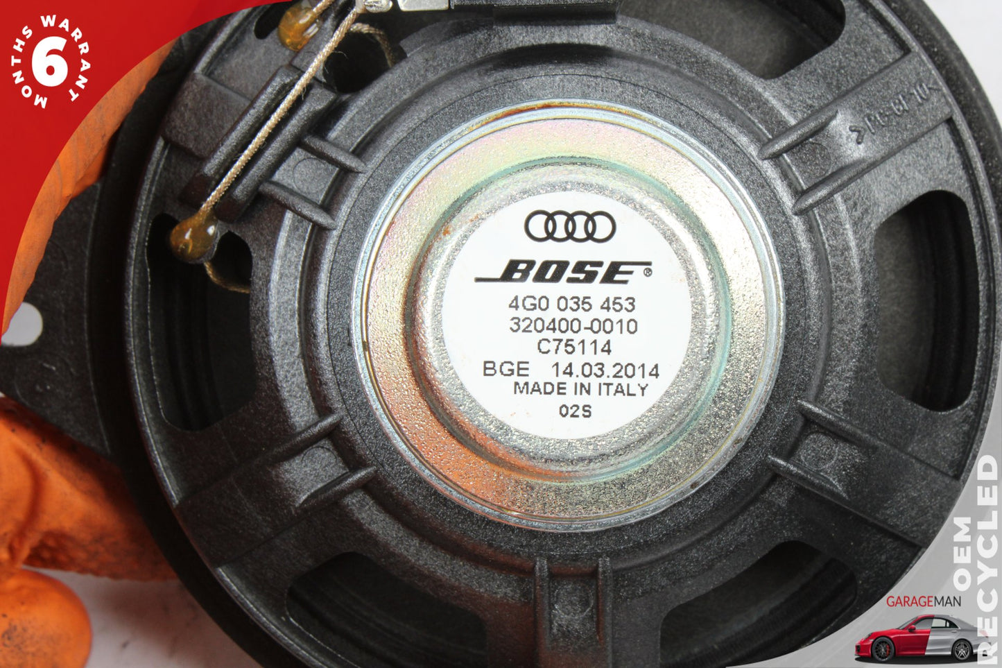 2012-2018 Audi A6 Sedan Front/Rear Left and Right Side Audio Speakers Set of 12