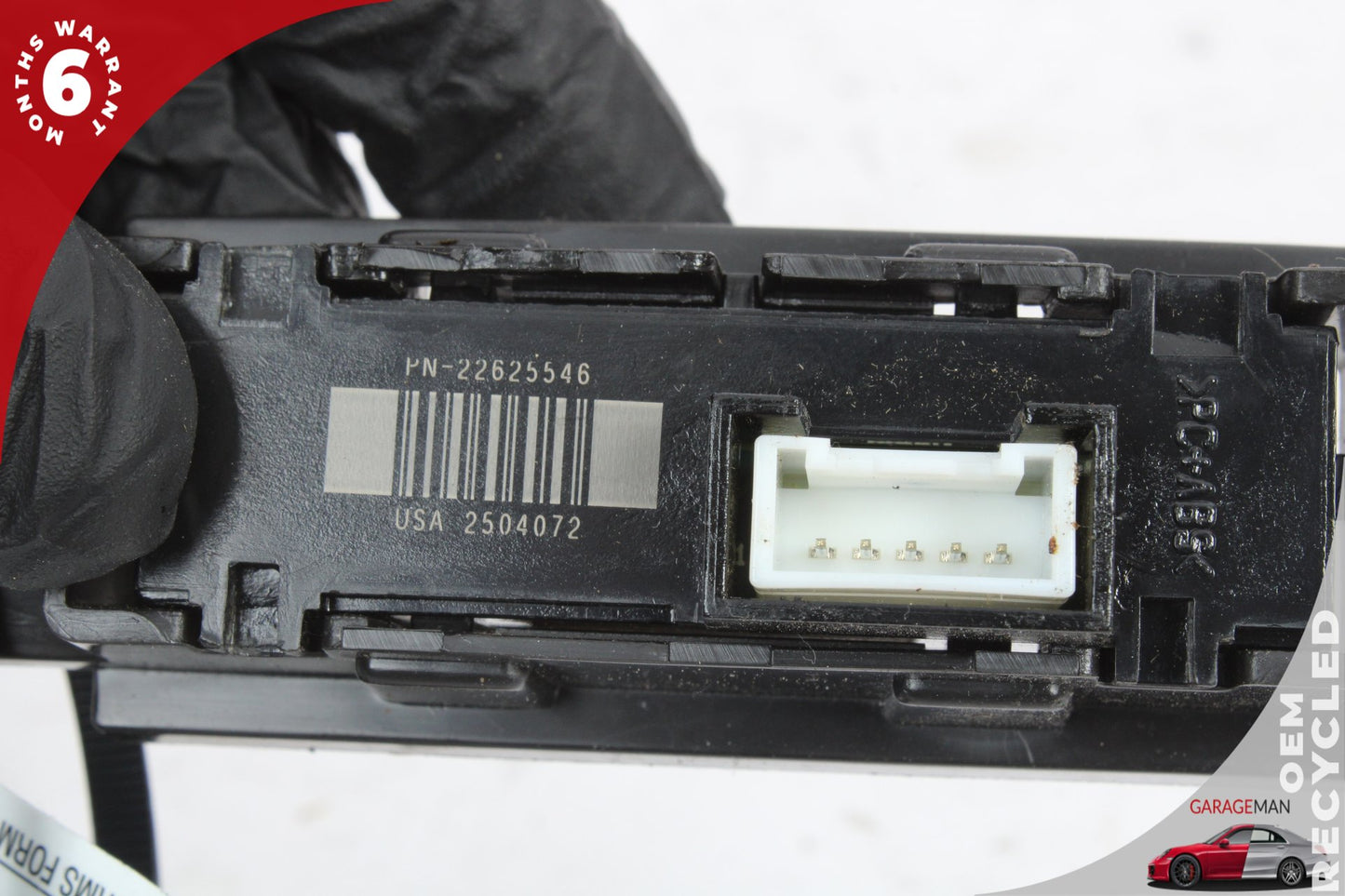 2006-2009 Pontiac Solstice RWD Passenger Bag Indicator w Hazard Warning Button 22625546 OEM