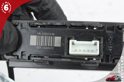 2006-2009 Pontiac Solstice RWD Passenger Bag Indicator w Hazard Warning Button 22625546 OEM