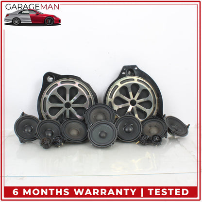 2014-2023 Mercedes W213 E300 C300 Front and Rear Audio Sound Speakers Set OEM