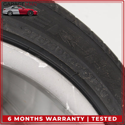 2014-2019 BMW X5 X6 Front Wheel Rim w/ Bridgestone Tire 10JX20H2ET40 7846790 OEM