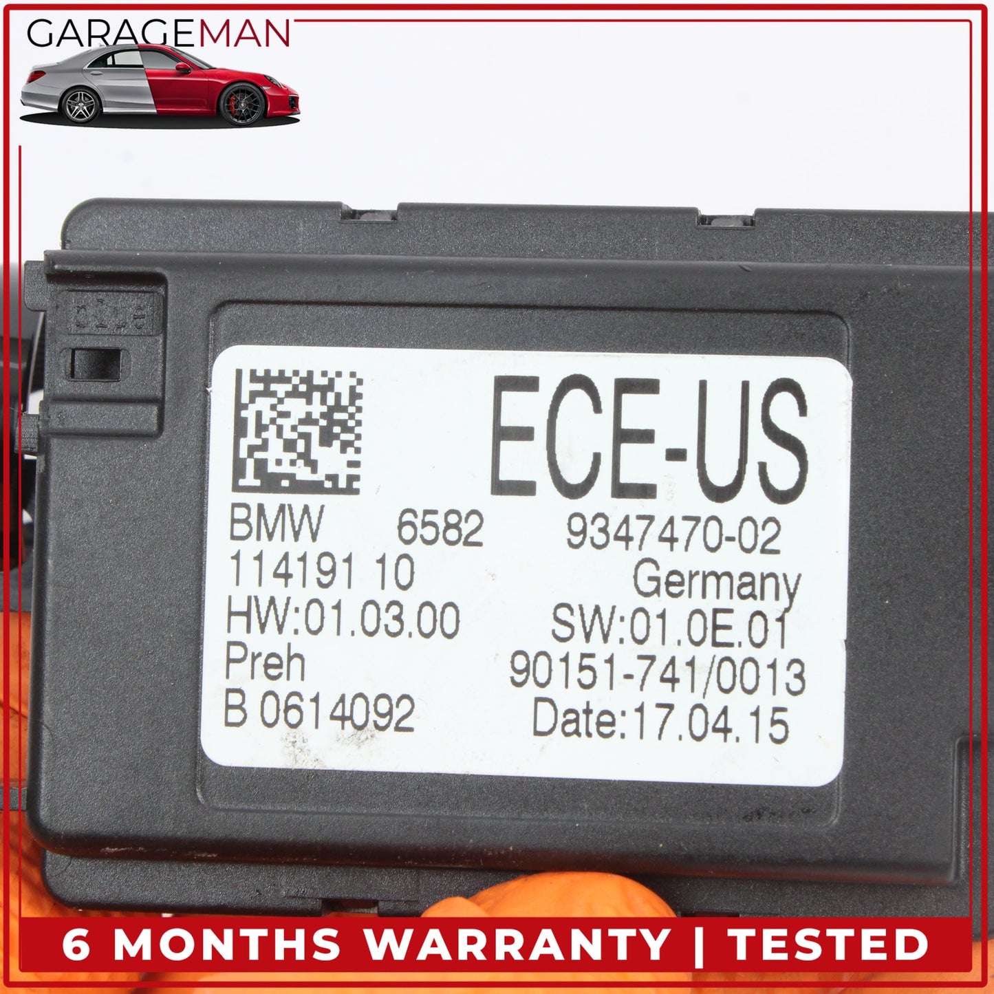 2012-2020 BMW 428i 328i F36 iDrive Navigation Control Module Unit 9347470 OEM