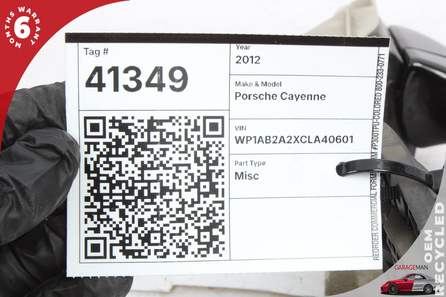 2011-2018 Porsche Cayenne 958 Front Left Side Exterior Door Handle 5N0837885H