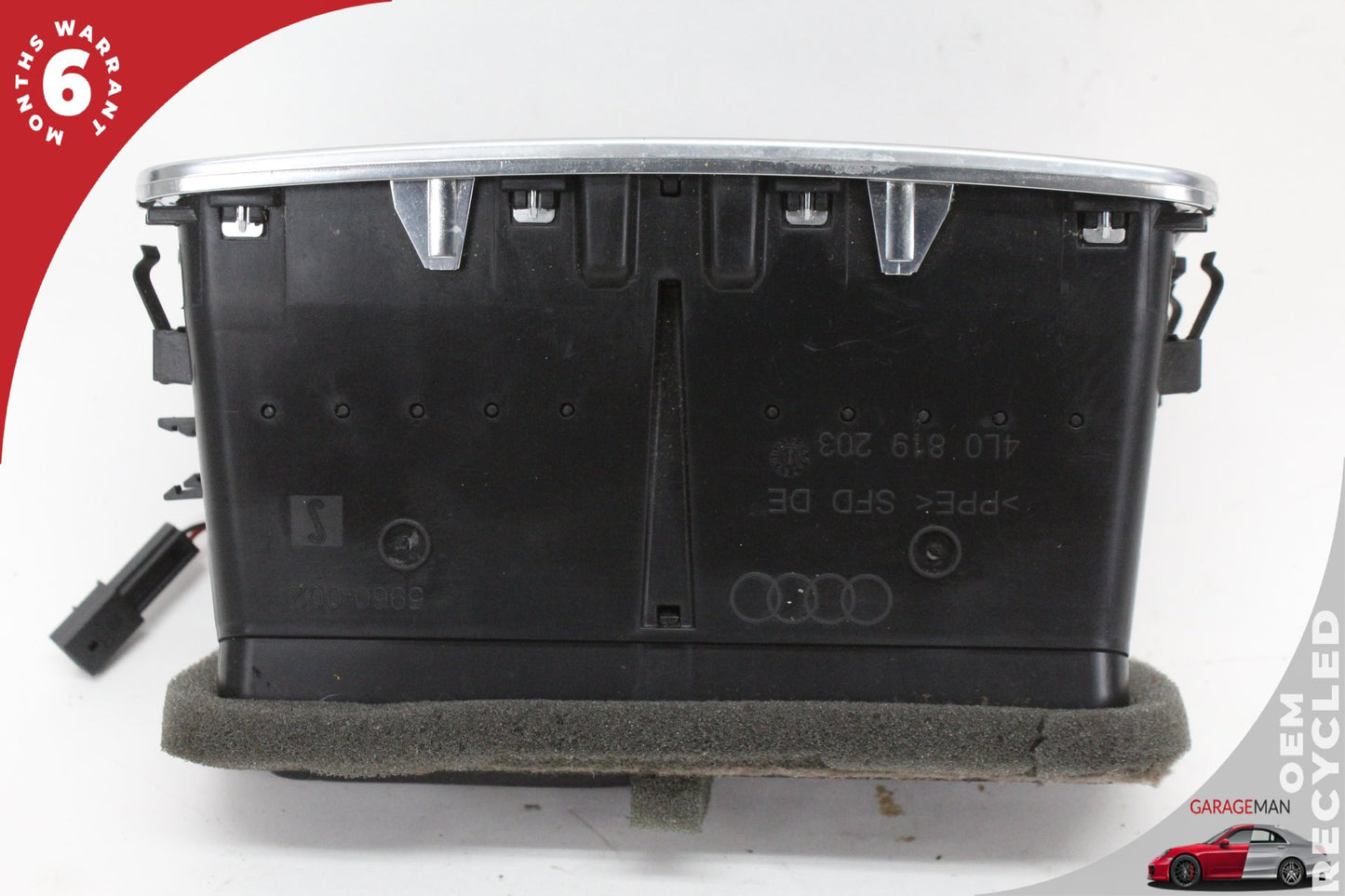 2007-2015 Audi Q7 SUV Rear Center Console AC A/C Air Vent 4L0819203 OEM