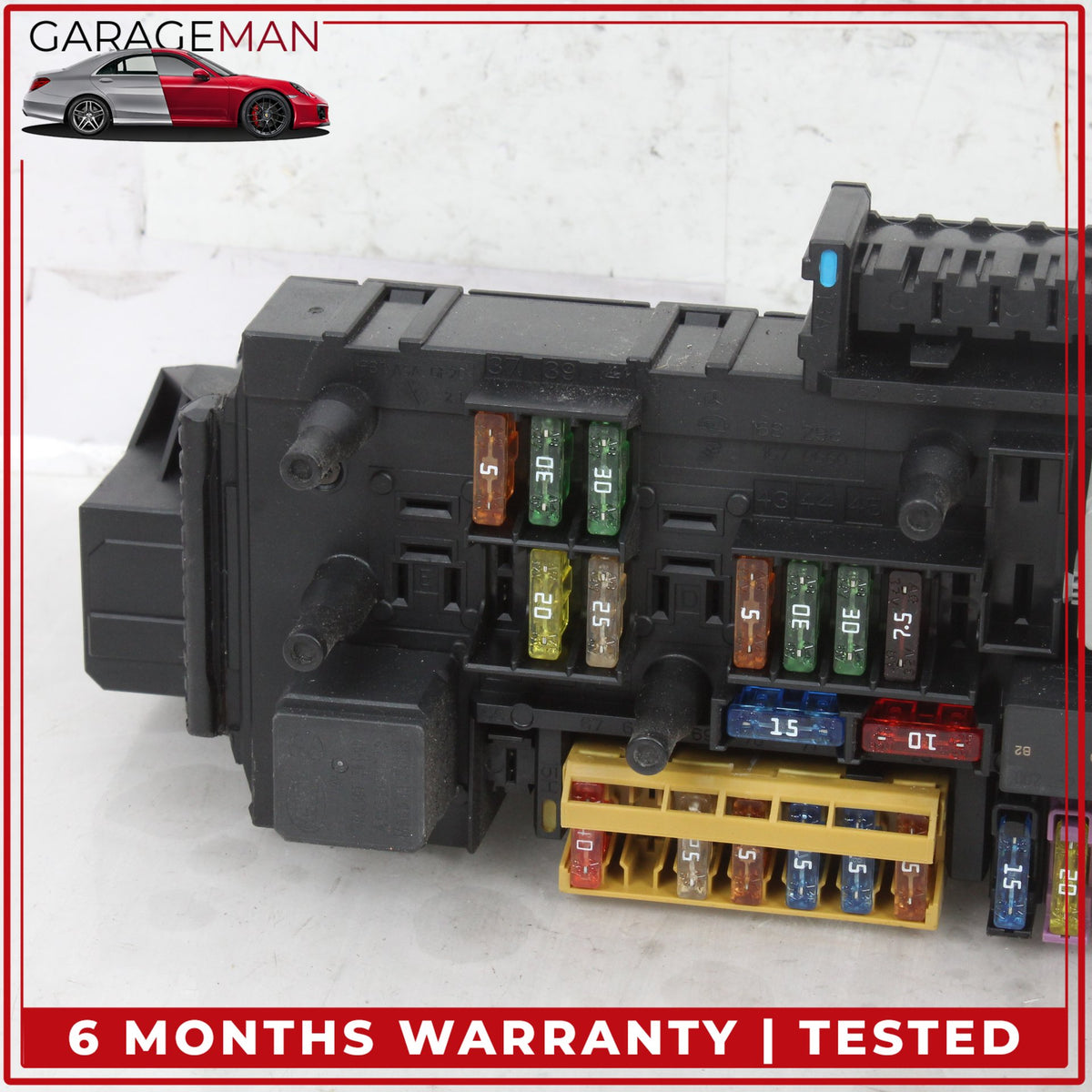 2010-2018 Mercedes W212 E400 Rear SAM Relay Junction Fuse Box Module OEM
