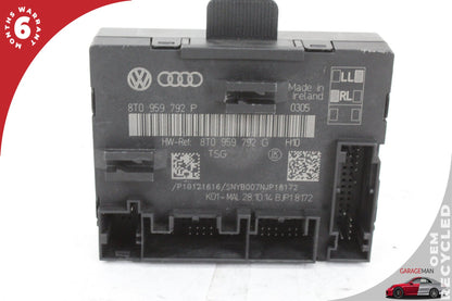2012-2017 Audi A5 S5 Front Right Side Door Control Module Unit 8T0959792P OEM