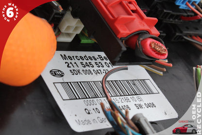 03-11 Mercedes E350 W211 Trunk Fuse Relay Control Module 2115455301
