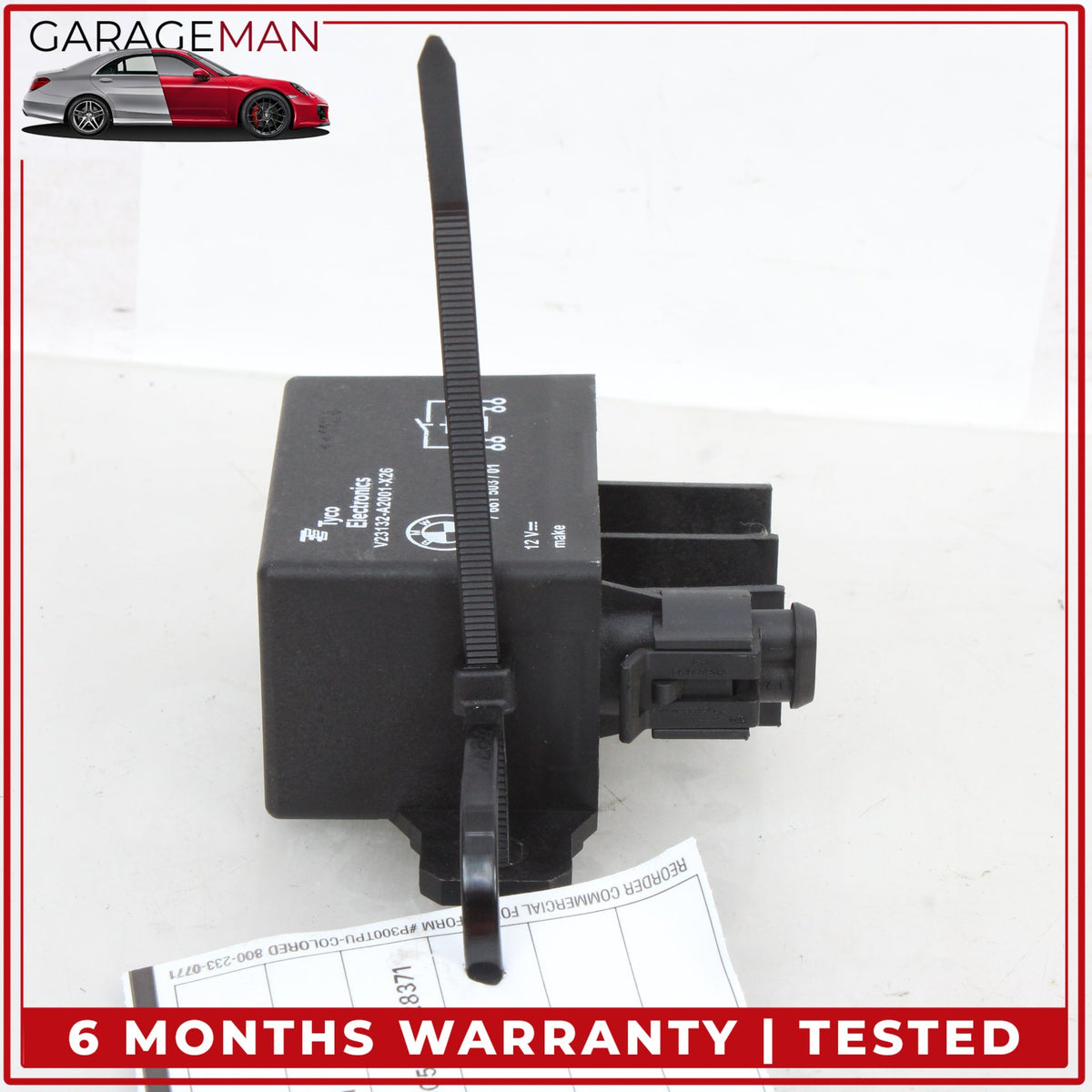 2012-2018 BMW 650i F13 Cooling Fan Relay Control Module 7661503 OEM