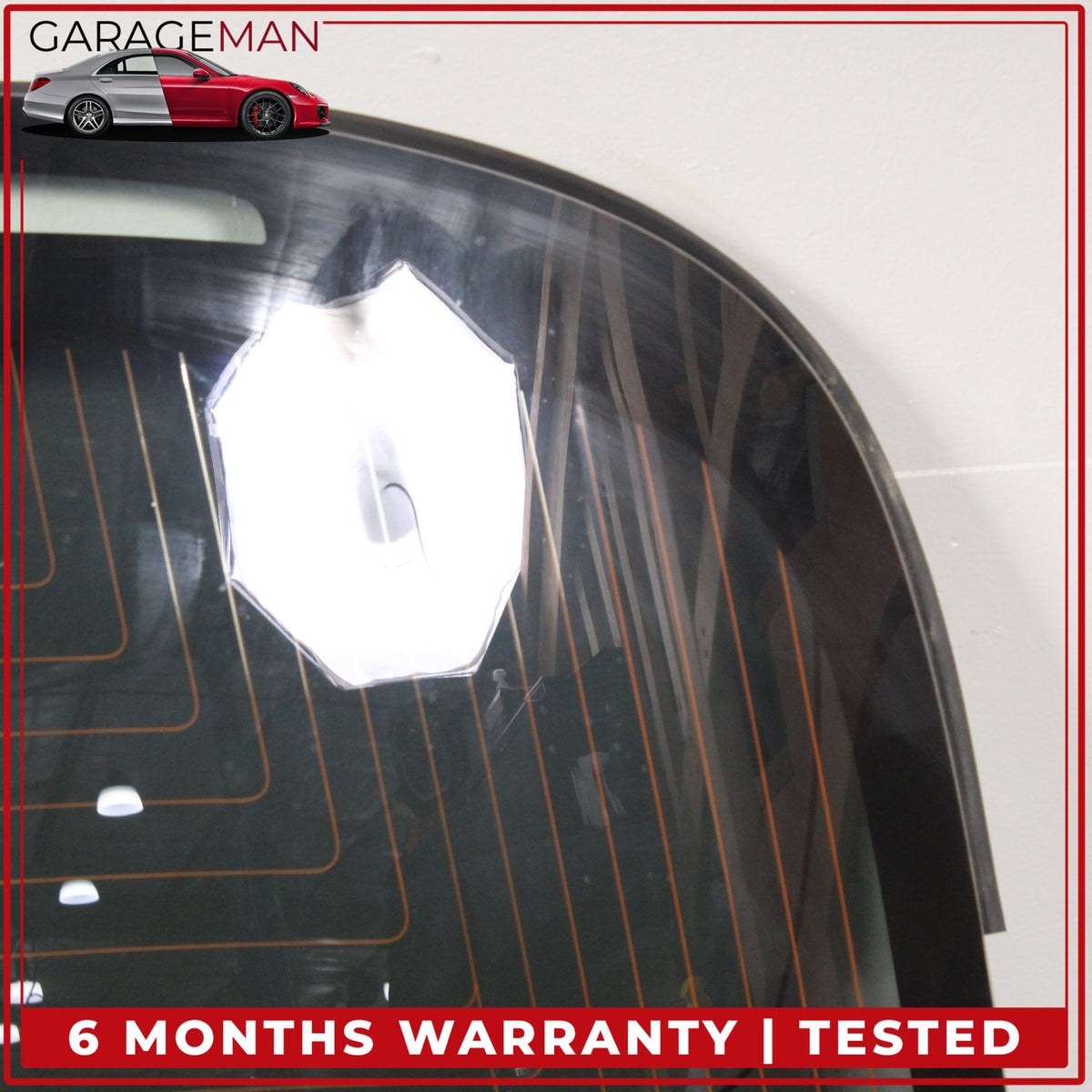 2017-2020 Tesla Model 3 Panoramic Backlite Roof Glass Back Section OEM