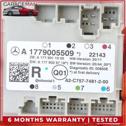 2014-2025 Mercedes W177 A220 CLA250 Rear Left Door Control Module 1779005509 OEM