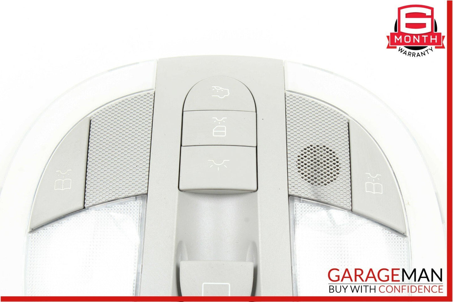 06-11 Mercedes W219 CLS550 Interior Top Upper Dome Light Reading Map Lamp Gray