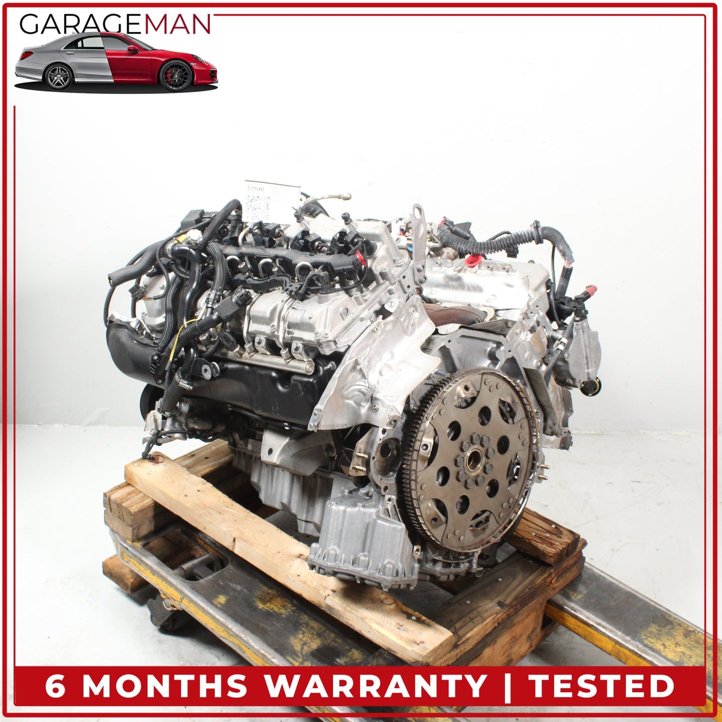 2008-2013 BMW 550i GT 650i 750i X5 X6 RWD 4.4L Engine Motor N63B44O0 OEM 154K