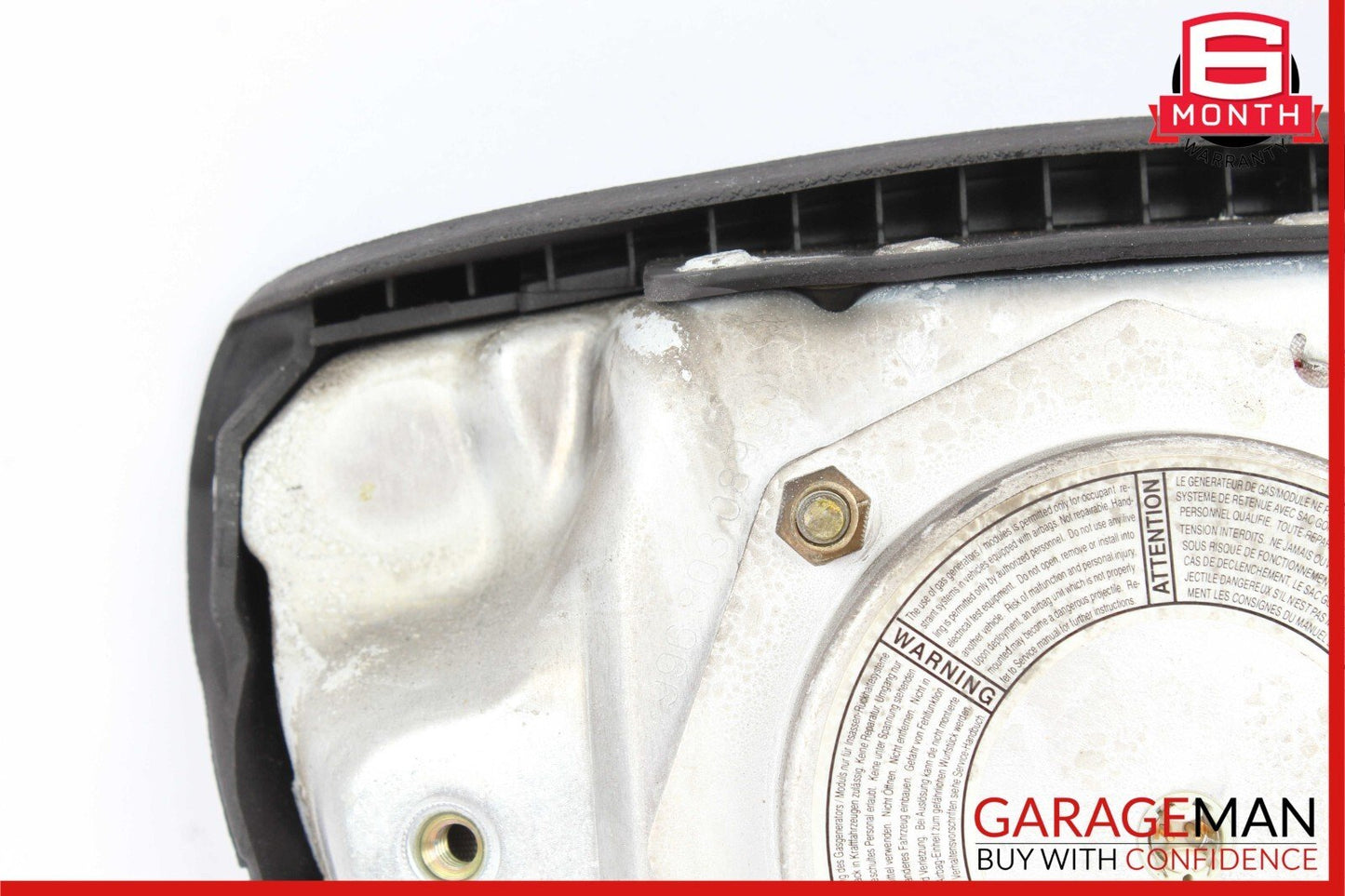 98-00 Porsche Boxster 986 Carrera 911 996 Steering Wheel Airbag Air Bag Black