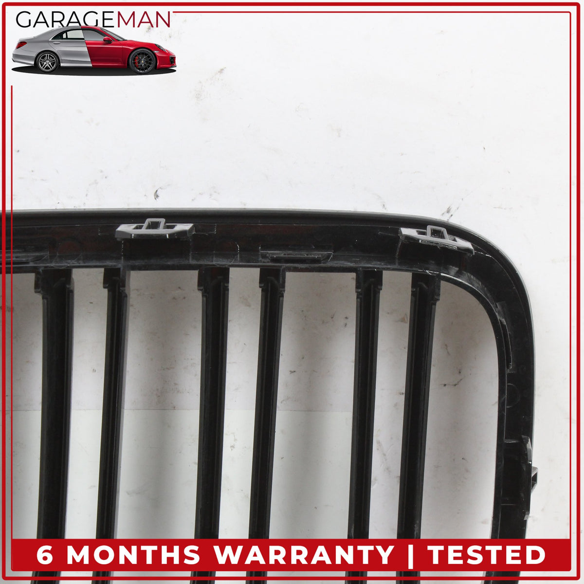 2012-2019 BMW 650i F13 Front Left & Right Hood Radiator Grille