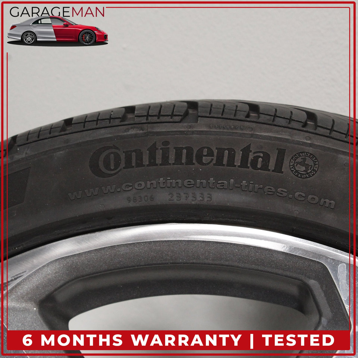 2017-2020 Audi A3 S3 Front or Rear Wheel Rim w/ Continental Tire 8JX18H2ET46 OEM