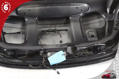 2015-2021 Mercedes W205 C300 C63 AMG Sedan Trunk Lid Panel Assembly Black OEM