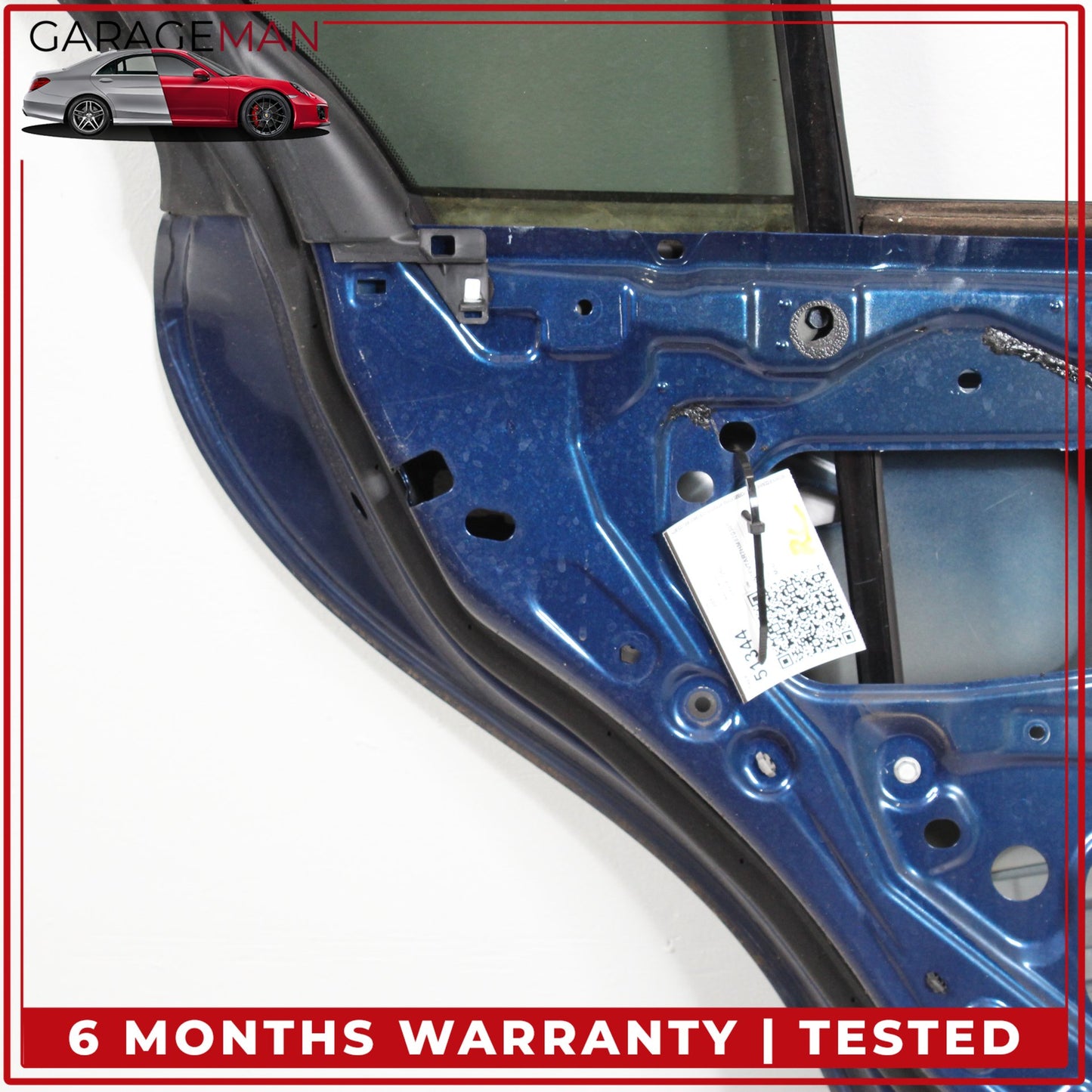 2014-2024 Infiniti Q50 V37 Rear Left Driver Side Door Shell Blue H210A4GAMA OEM