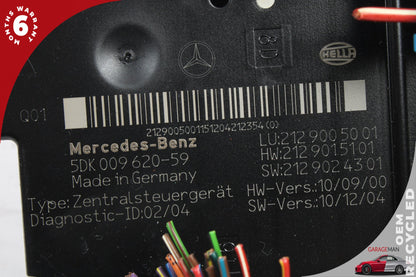 2010-2018 Mercedes W218 CLS550 Rear SAM Fuse Box Relay Module 2129005001 OEM