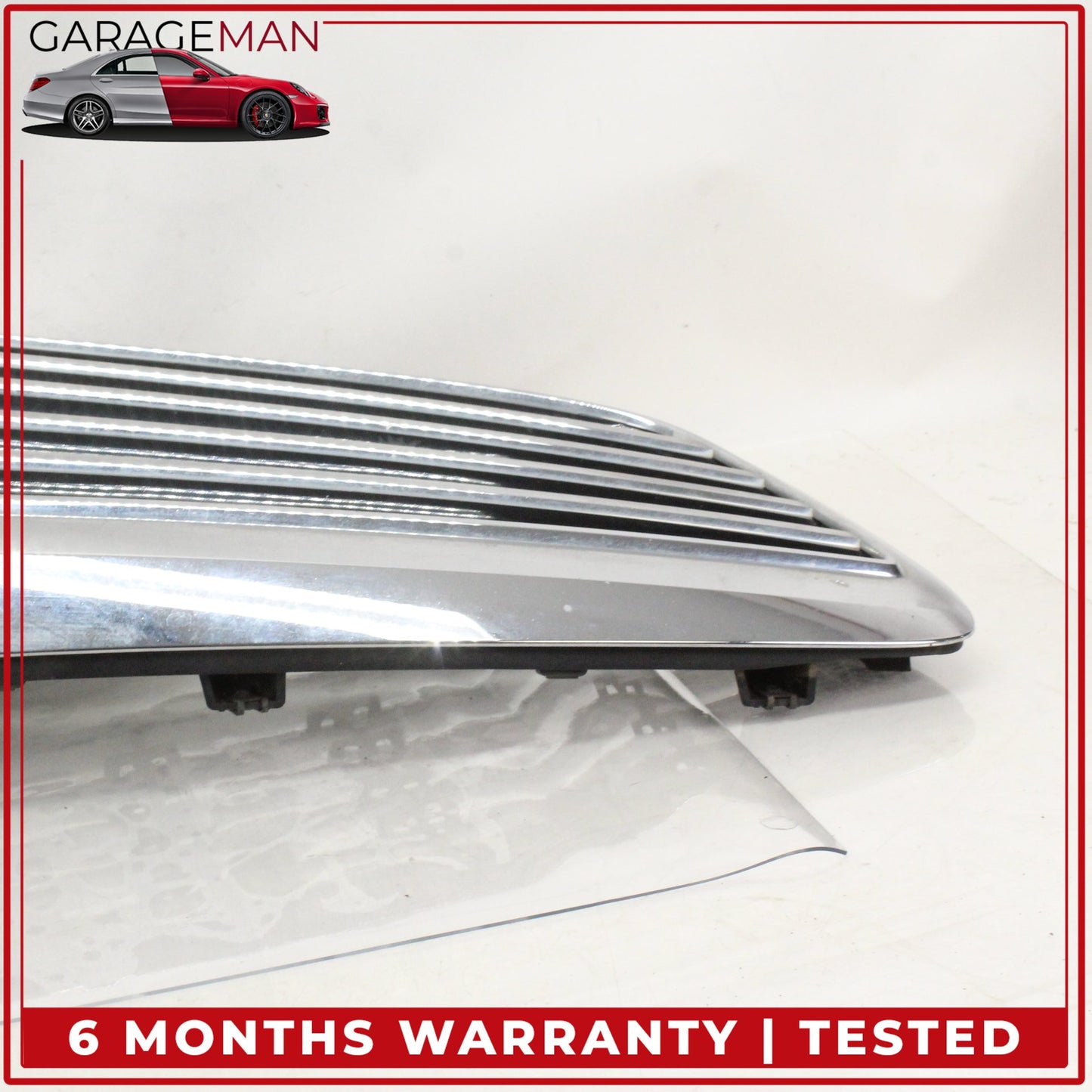 2007-2009 Mercedes W211 E350 E550 E320 Hood Radiator Grille Grill Chrome OEM