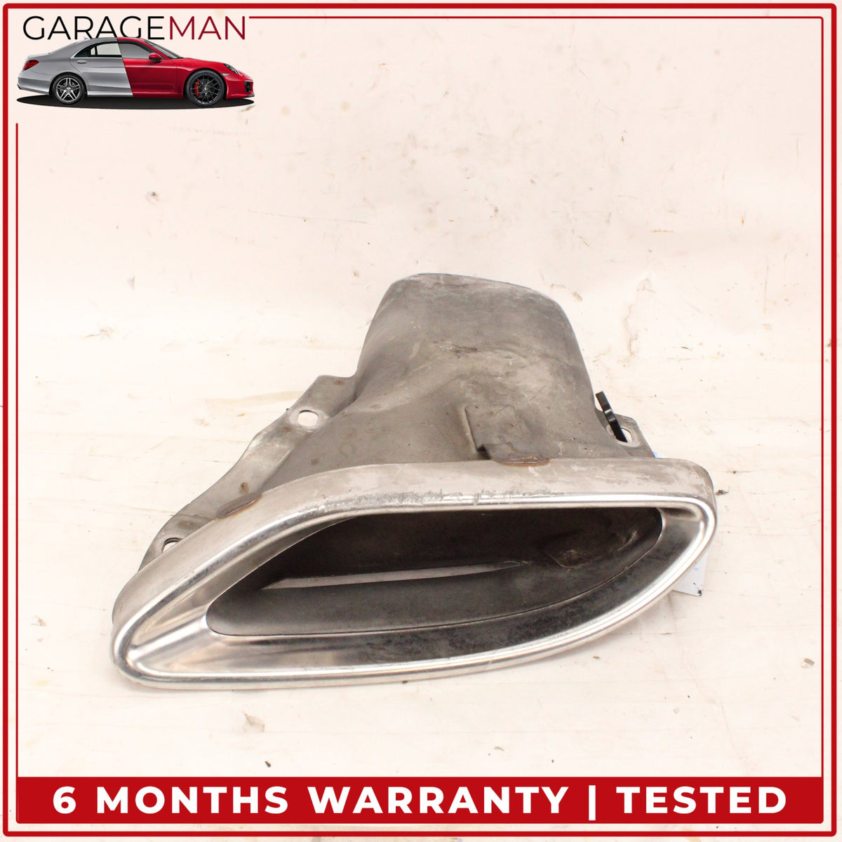 2017-2020 Mercedes W213 E300 Left Driver Side Exhaust Muffler Tip 2134903301 OEM