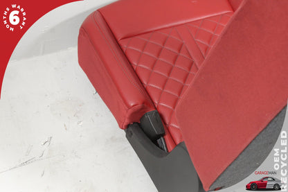 2018-2020 Audi SQ5 SUV Rear Right Passenger Side Complete Seat Assembly Red OEM
