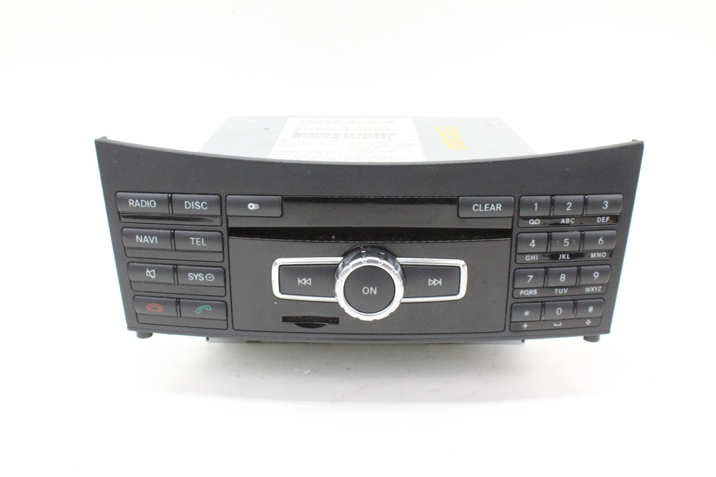 2012-2013 Mercedes-Benz E350 W212 Head Unit Navigation Command Comand CD Audio 2129009016