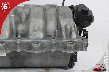 2007-2012 Mercedes W221 S550 Engine Intake Manifold w/ Mass Air Flow Sensor OEM