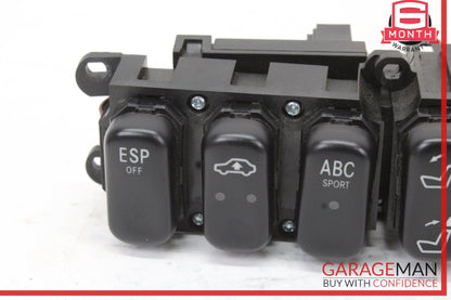 2000-2002 Mercedes W215 CL55 AMG Center Dash Hazard ESP Lock Switch Control OEM