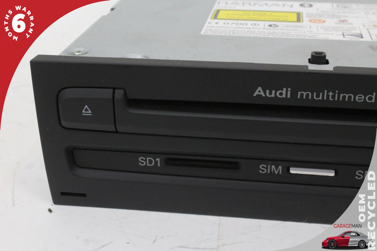 2011-2016 Audi A8 S8 Audio Radio Stereo MMI Multimedia CD Player 4H0035746C OEM