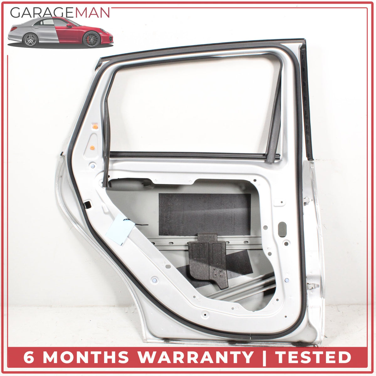 2014-2017 Mercedes W242 B Electric Drive Rear Left Side Door Shell Silver OEM