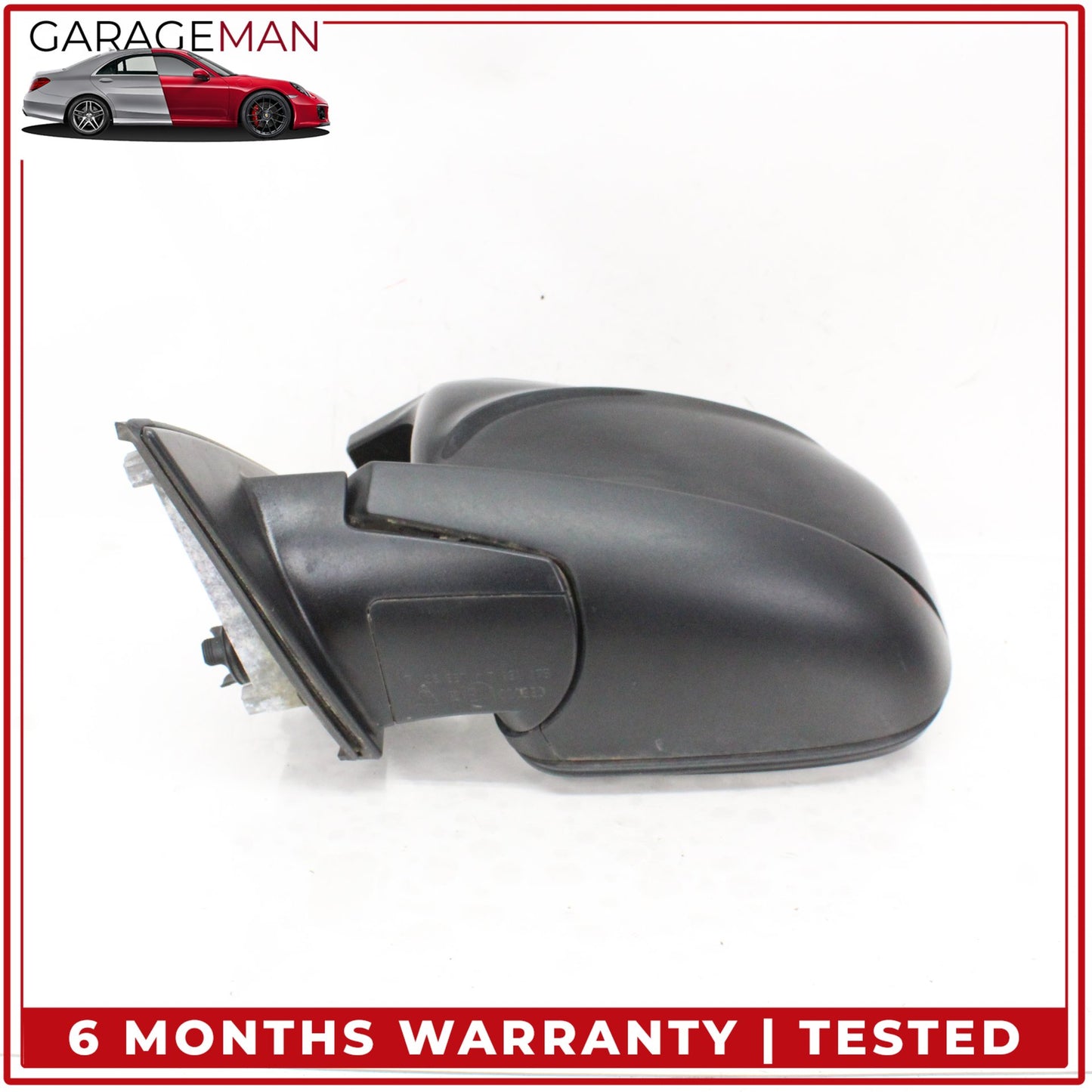 2007-2013 BMW X5 E70 Front Left Driver Side Door Rear View Mirror Black OEM