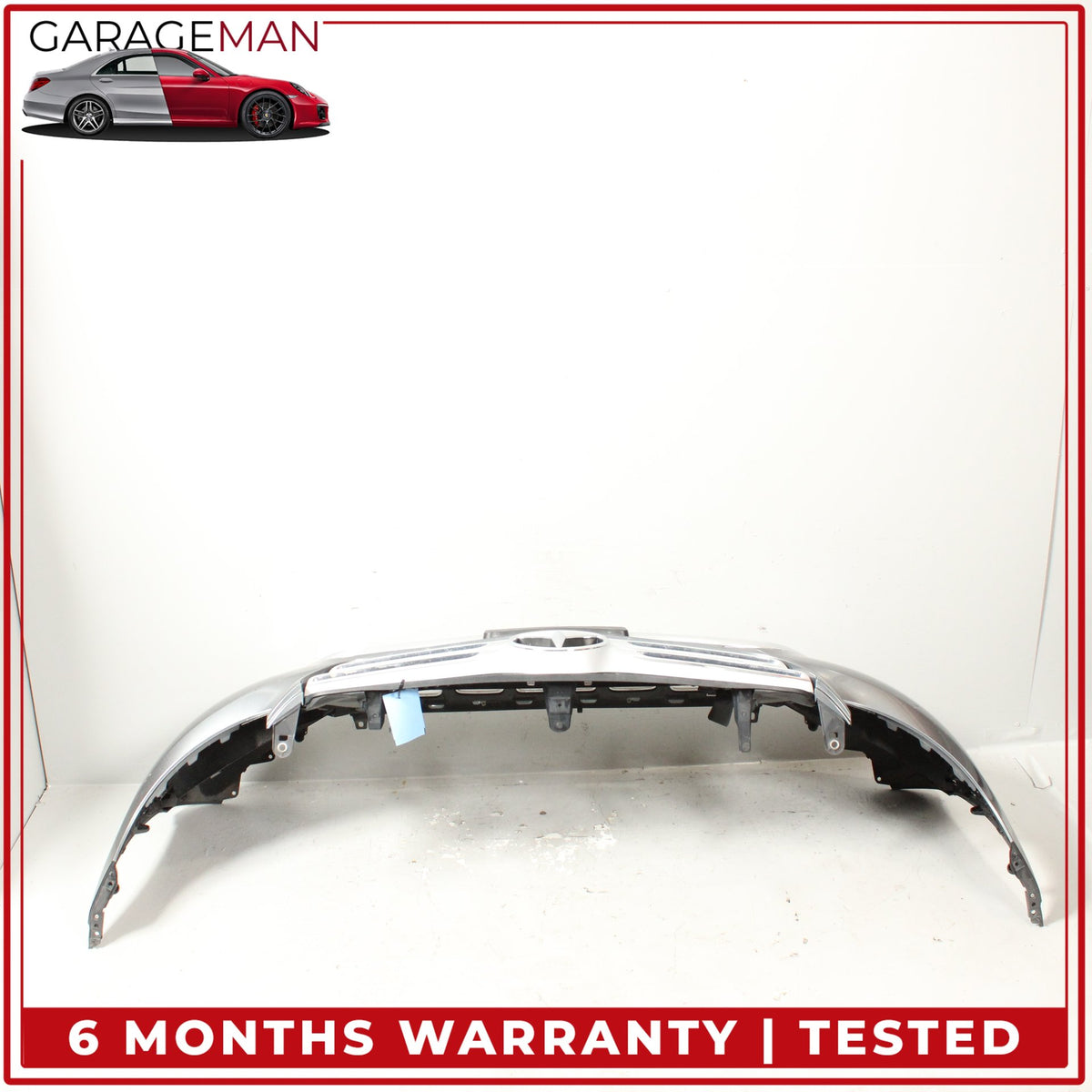 2016-2019 Mercedes X253 GLC300 Front Bumper Cover Assembly Gray Metallic OEM