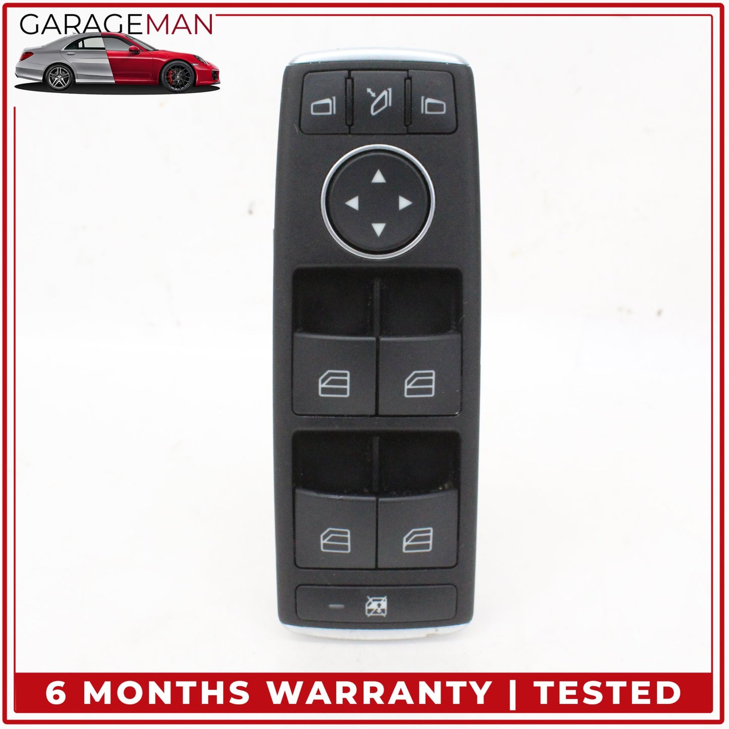 2010-2016 Mercedes W212 E350 Front Left Side Master Window Control Switch OEM