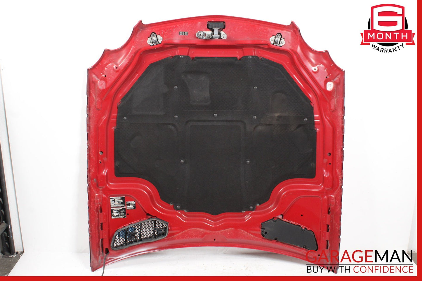 2003-2008 Mercedes R230 SL500 SL55 AMG SL550 Hood Cover Panel Assembly Red OEM