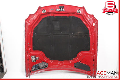 2003-2008 Mercedes R230 SL500 SL55 AMG SL550 Hood Cover Panel Assembly Red OEM