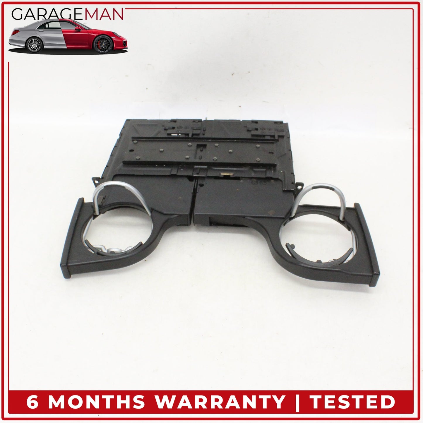 2003-2004 Mercedes R230 SL500 Center Console Dual Cup Holder 2306800250 OEM
